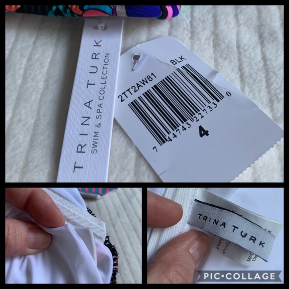 NWT Trina Turk swim top - Picture 8 of 8